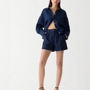 J. Crew Remi Linen Shorts 5"